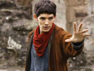 **THIS IMAGE IS UNDER STRICT EMBARGO UNTIL 00:01HRS 4TH DECEMBER 2008** Picture shows: Merlin (COLIN MORGAN). (c) Shine